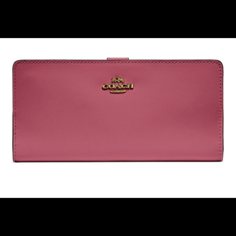 Coach Skinny Wallet - Rouge
